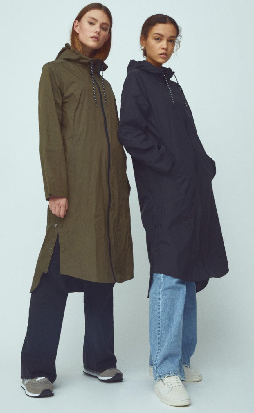 Global Funk Regnjakke - Porter Kasey - Dark Green