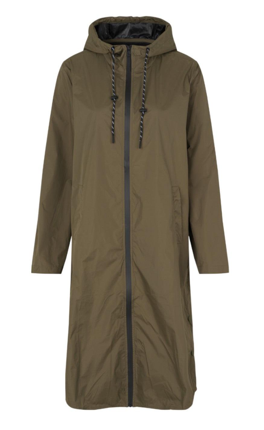 Global Funk Regnjakke - Porter Kasey - Dark Green