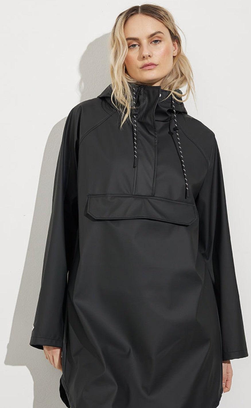 Global Funk Regnponcho - Cerrie-G - Black
