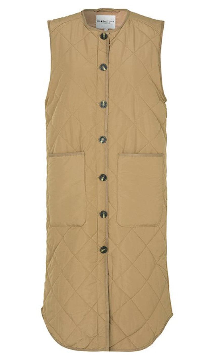Global Funk Vest - Kaison - Dark Sand