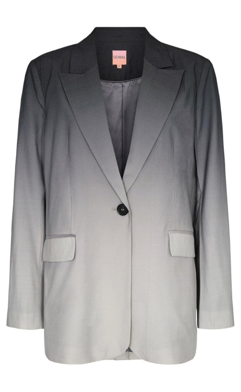 Gossia Blazer - Tasha Oversize - Grey Dip Dye