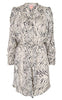 Gossia Kjole - Aia - Chargoal Creme Zebra