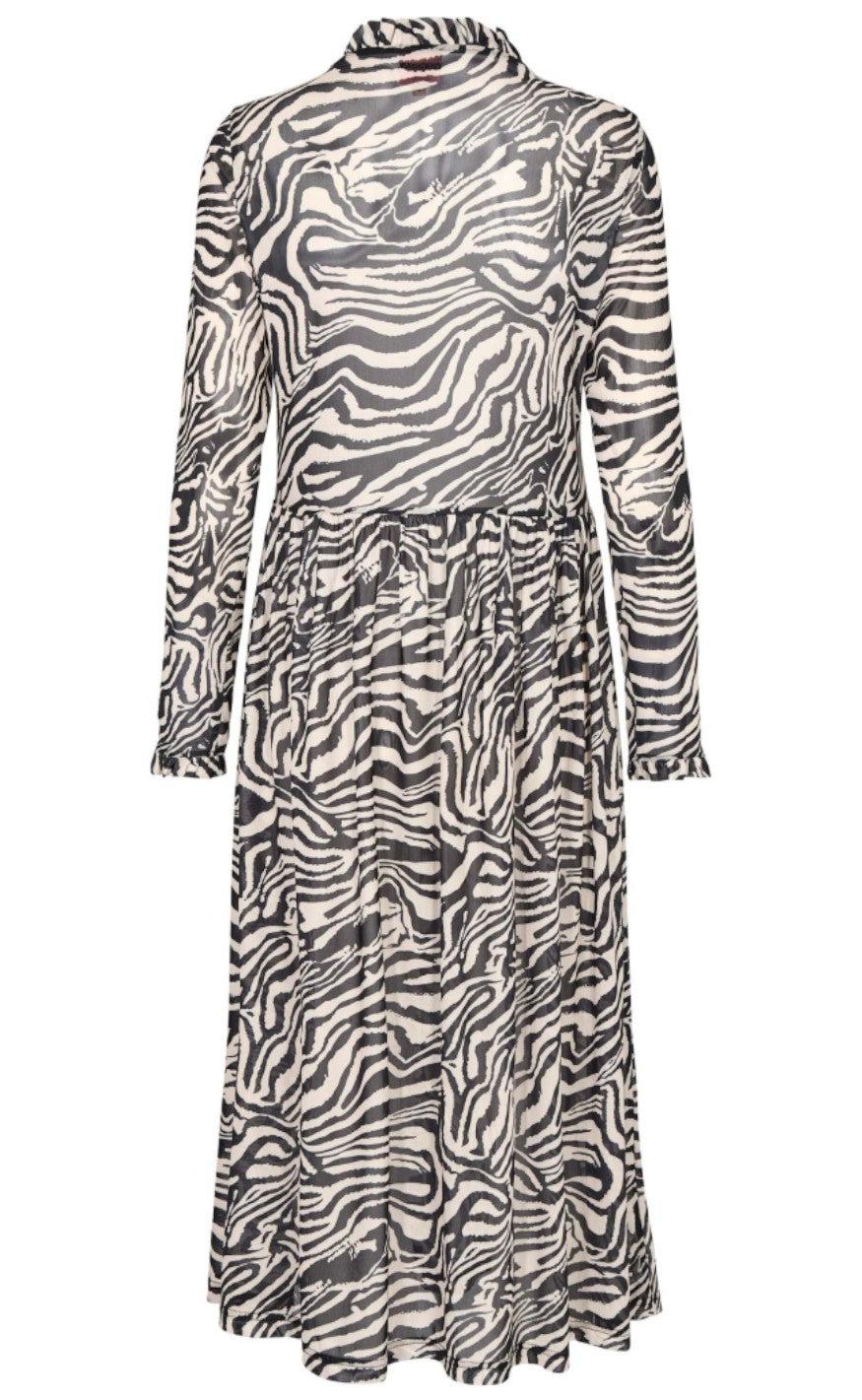 Gossia Kjole - Maj - Black Zebra