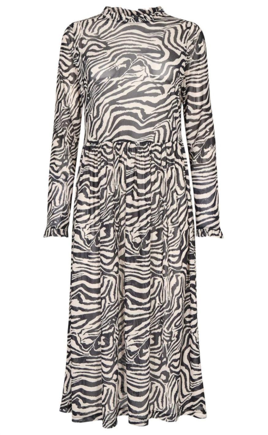 Gossia Kjole - Maj - Black Zebra