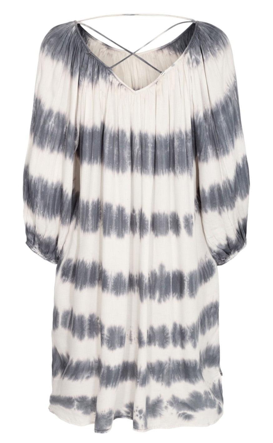 Gossia Kjole - Molli - Grey Tie Dye