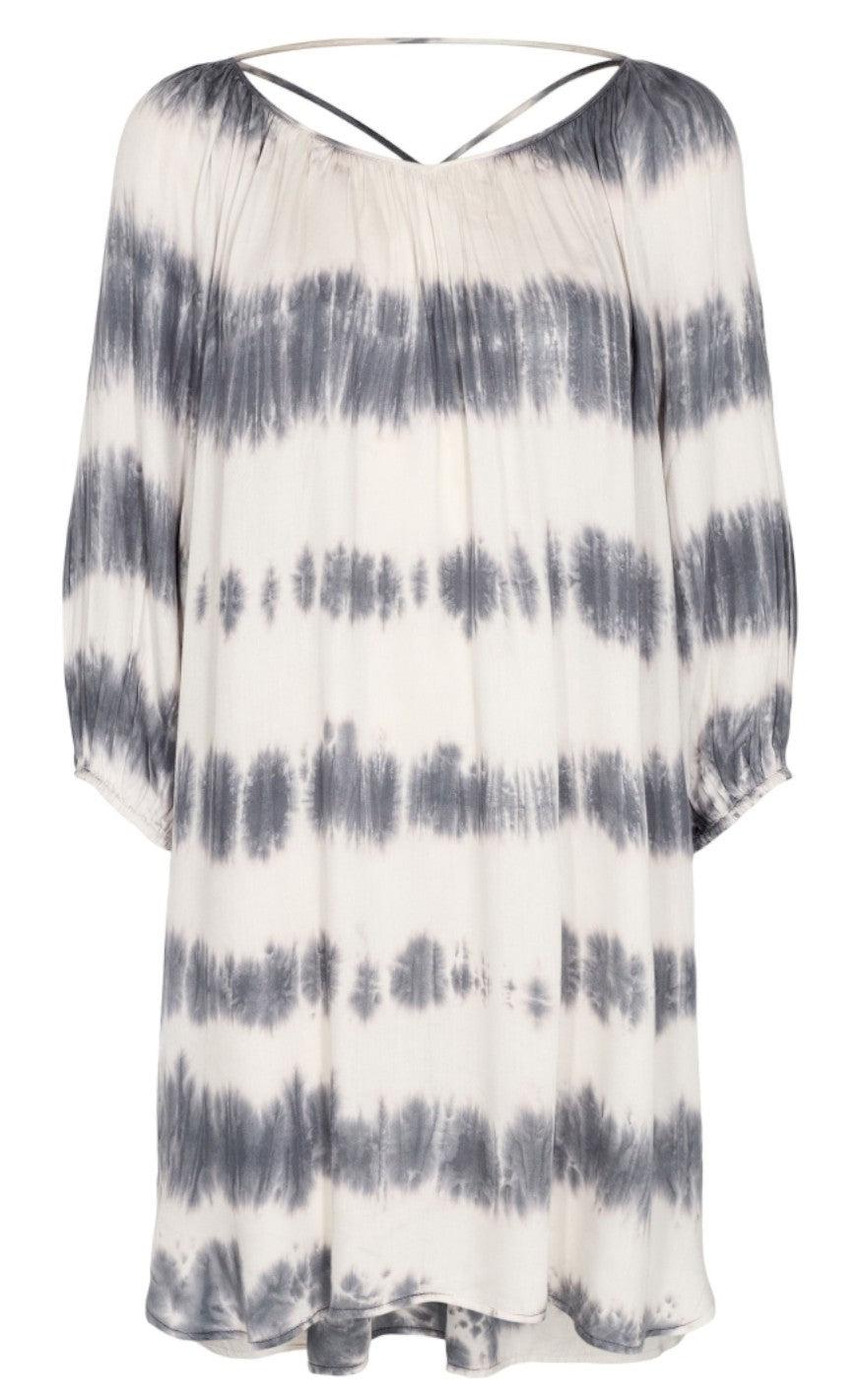 Gossia Kjole - Molli - Grey Tie Dye