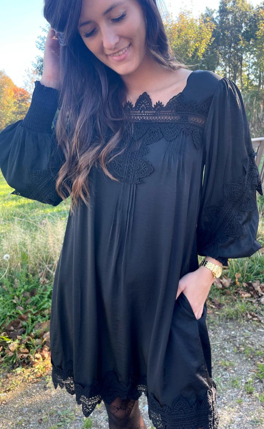 Gossia Kjole - Zosia - Black