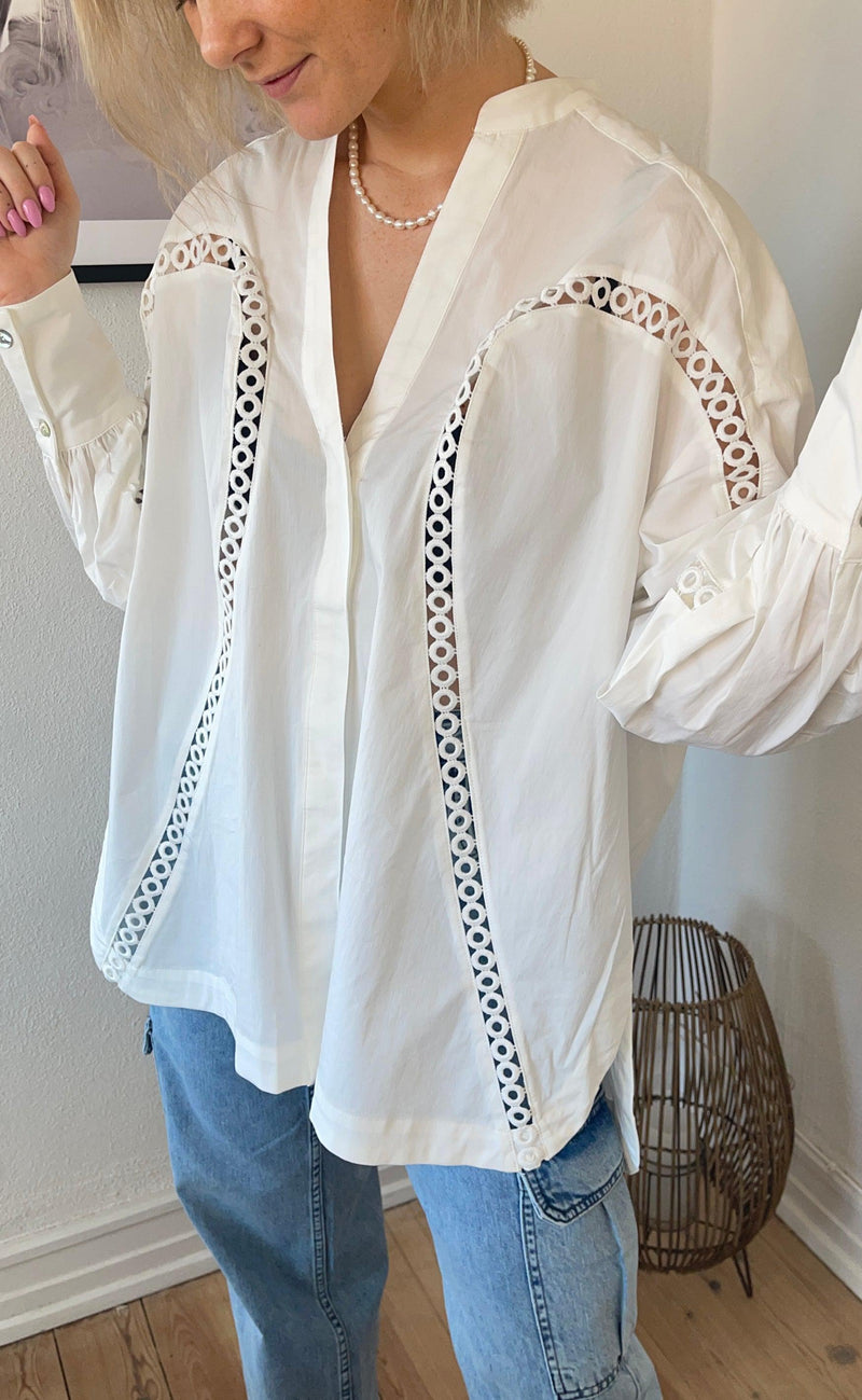 Gossia Skjorte - Zhazia - Creme