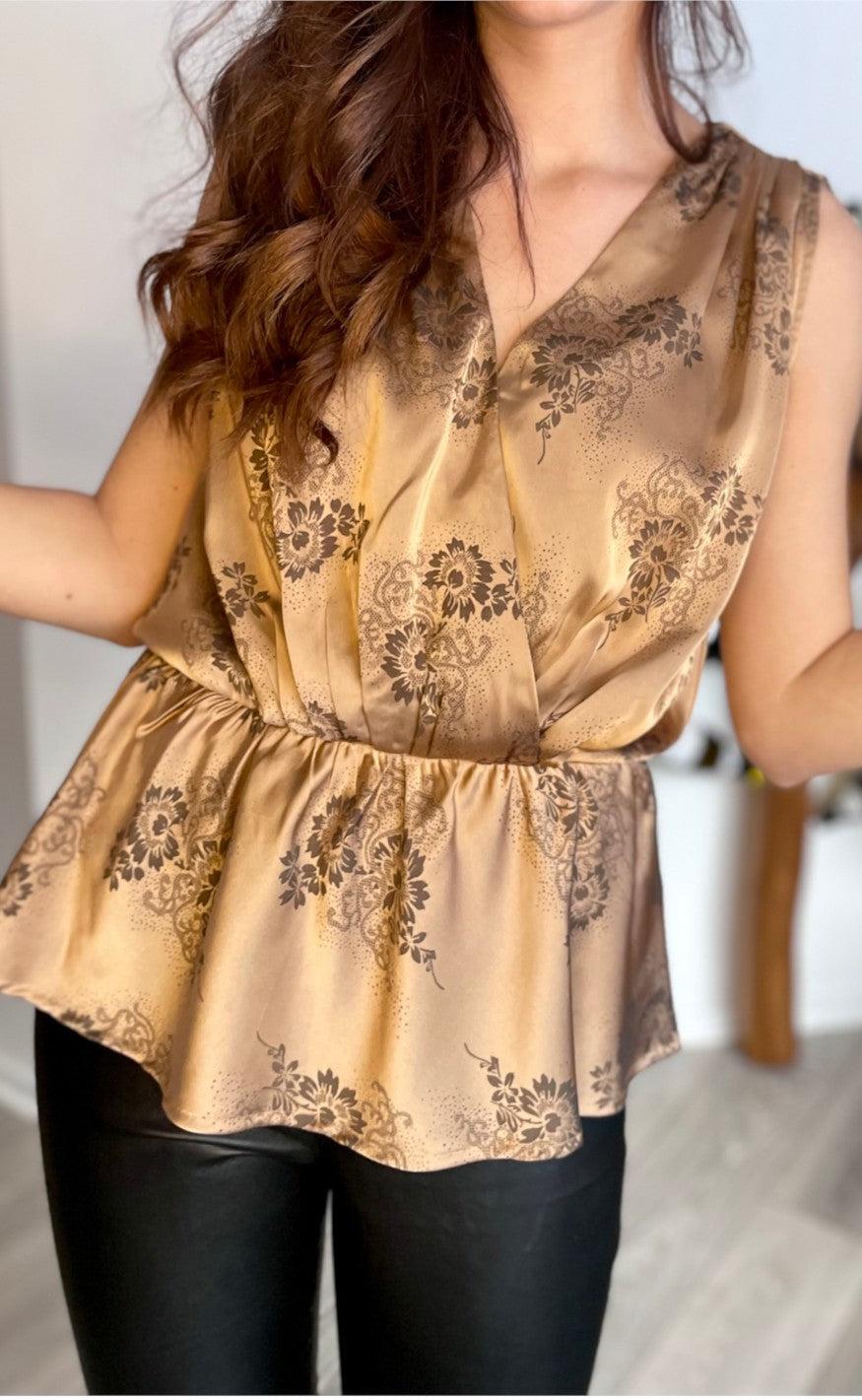 Gossia Top - Tira Soft - Camel