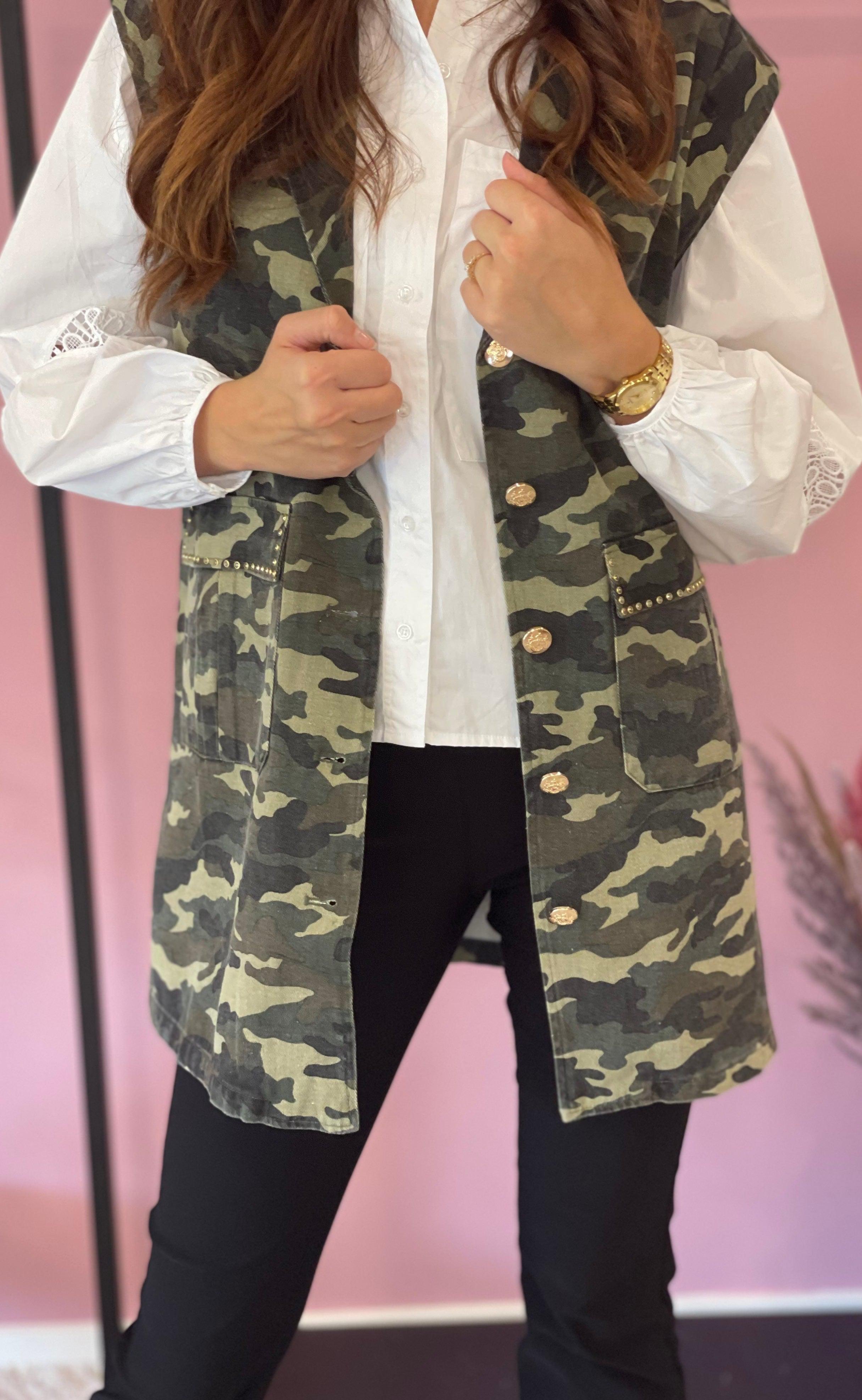 Gossia Vest - Salma - Army Camouflage