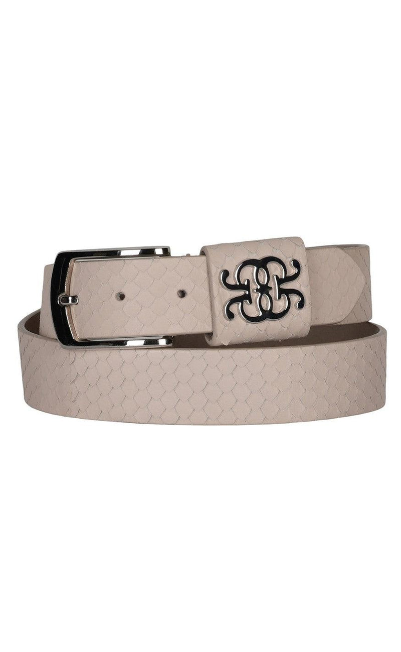 Gustav Bælte - Carolina Leather - Pearled Ivory