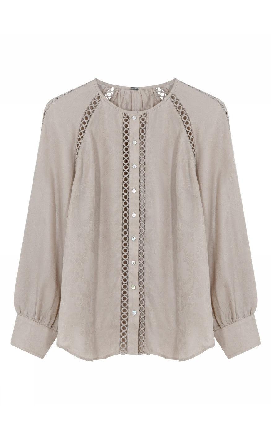 Gustav Bluse - Tara - Ivory