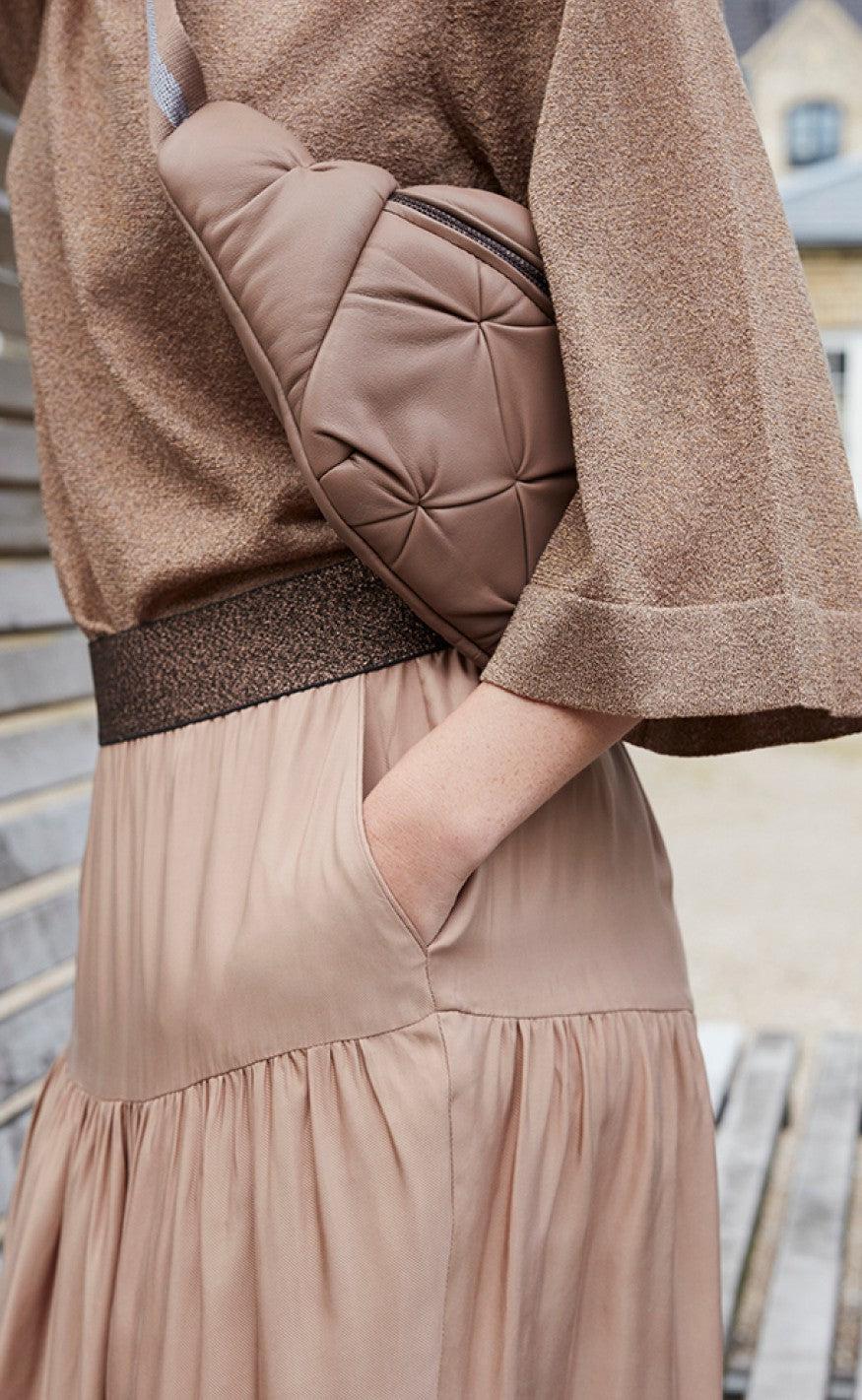 Gustav Knit - Arda Lurex - Tan