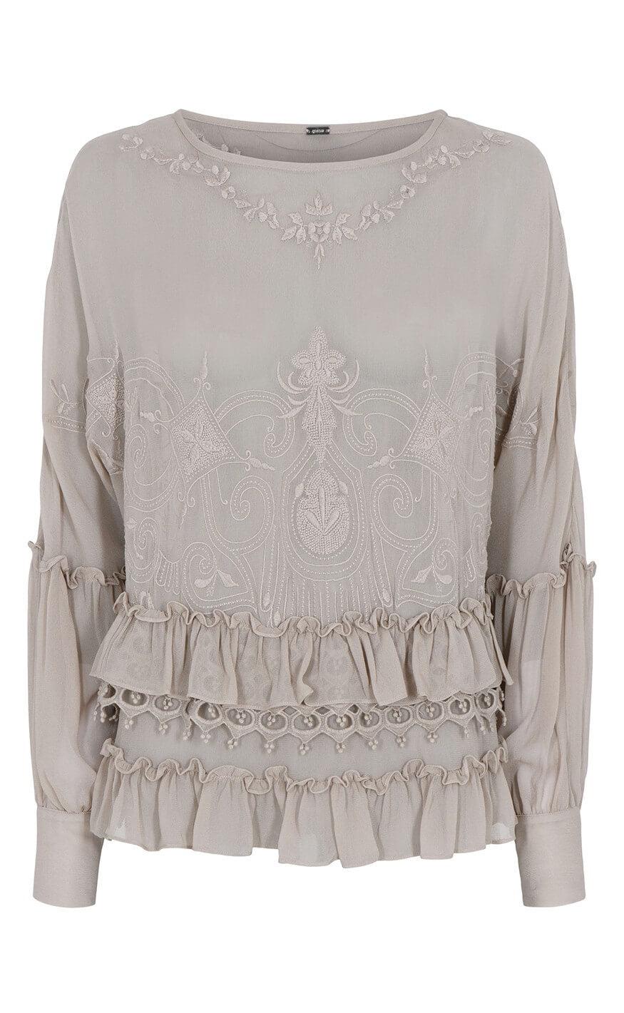 Gustav Skjorte - Feri Embroidery Anglaise