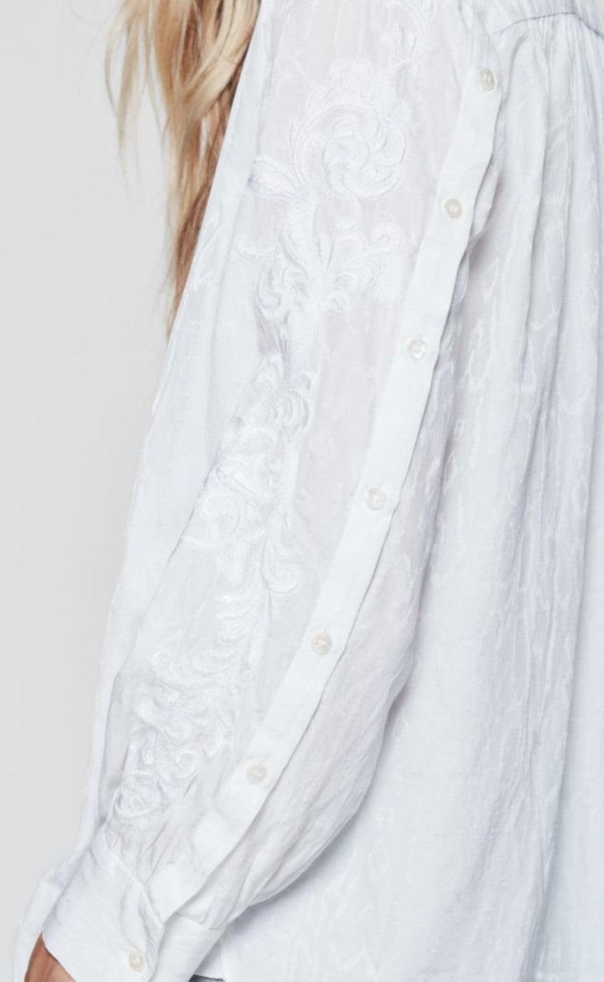 Gustav Skjorte - Leonora Long - White