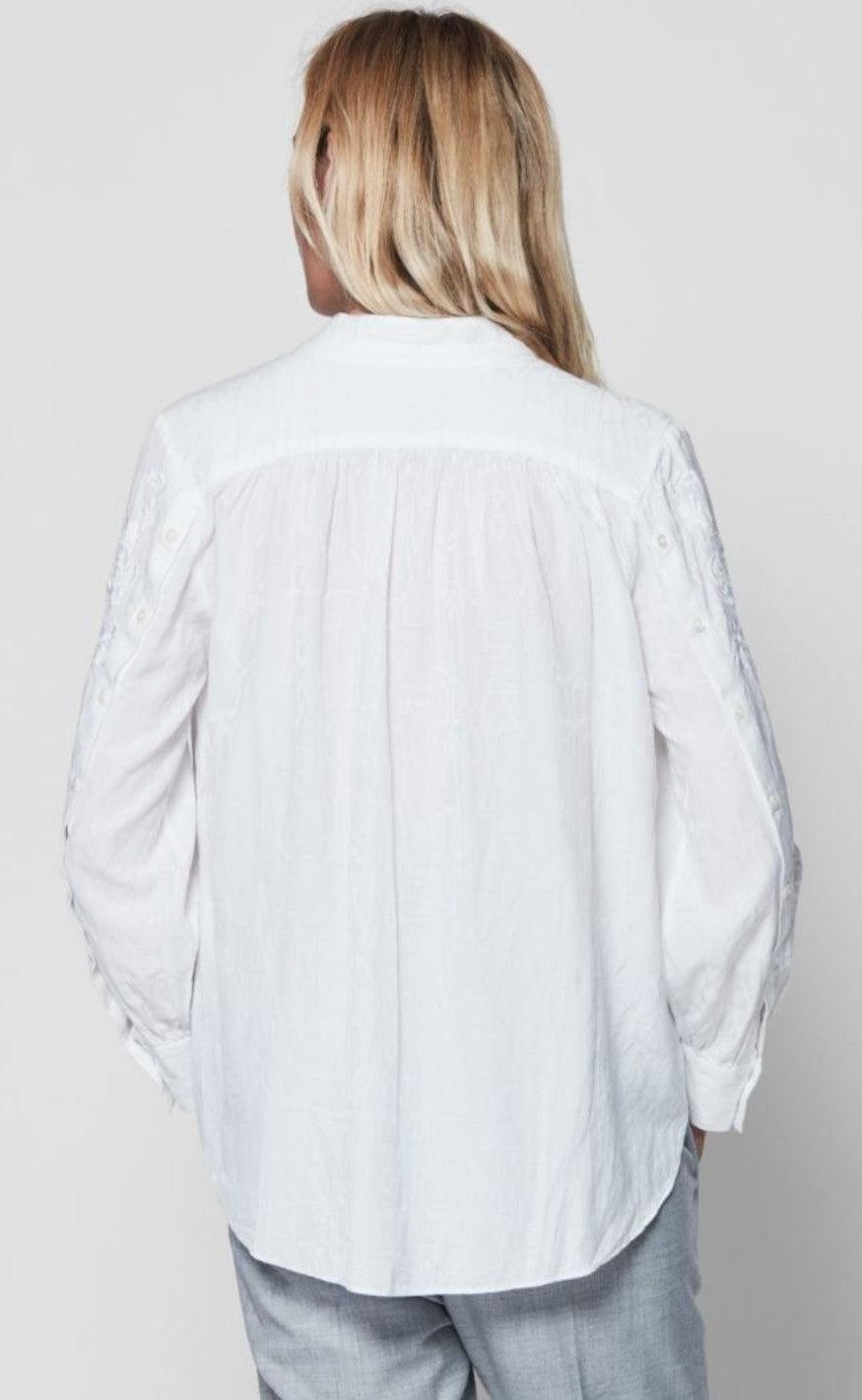 Gustav Skjorte - Leonora Long - White