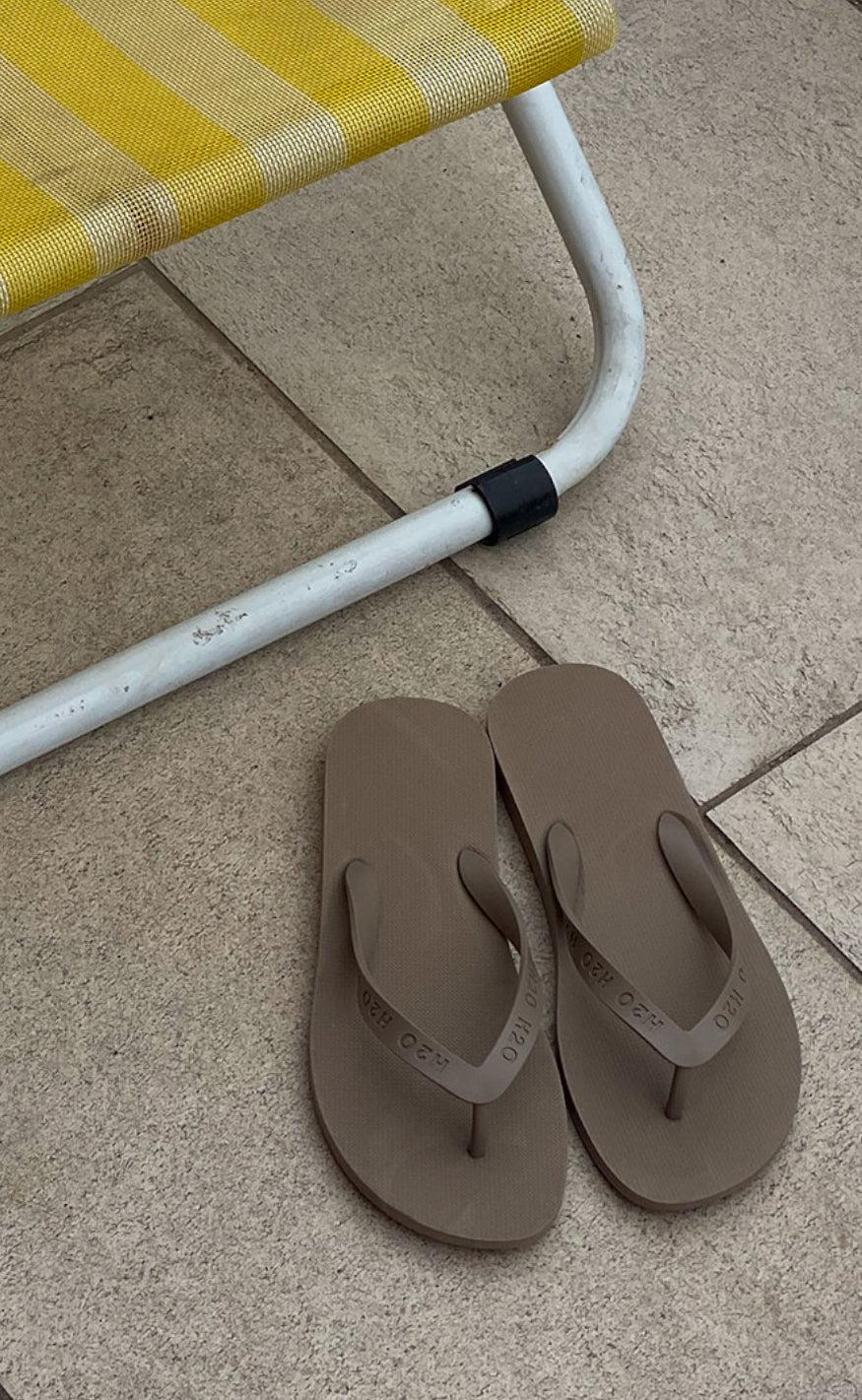 H2O Badesandal - Flip Flop - Oak