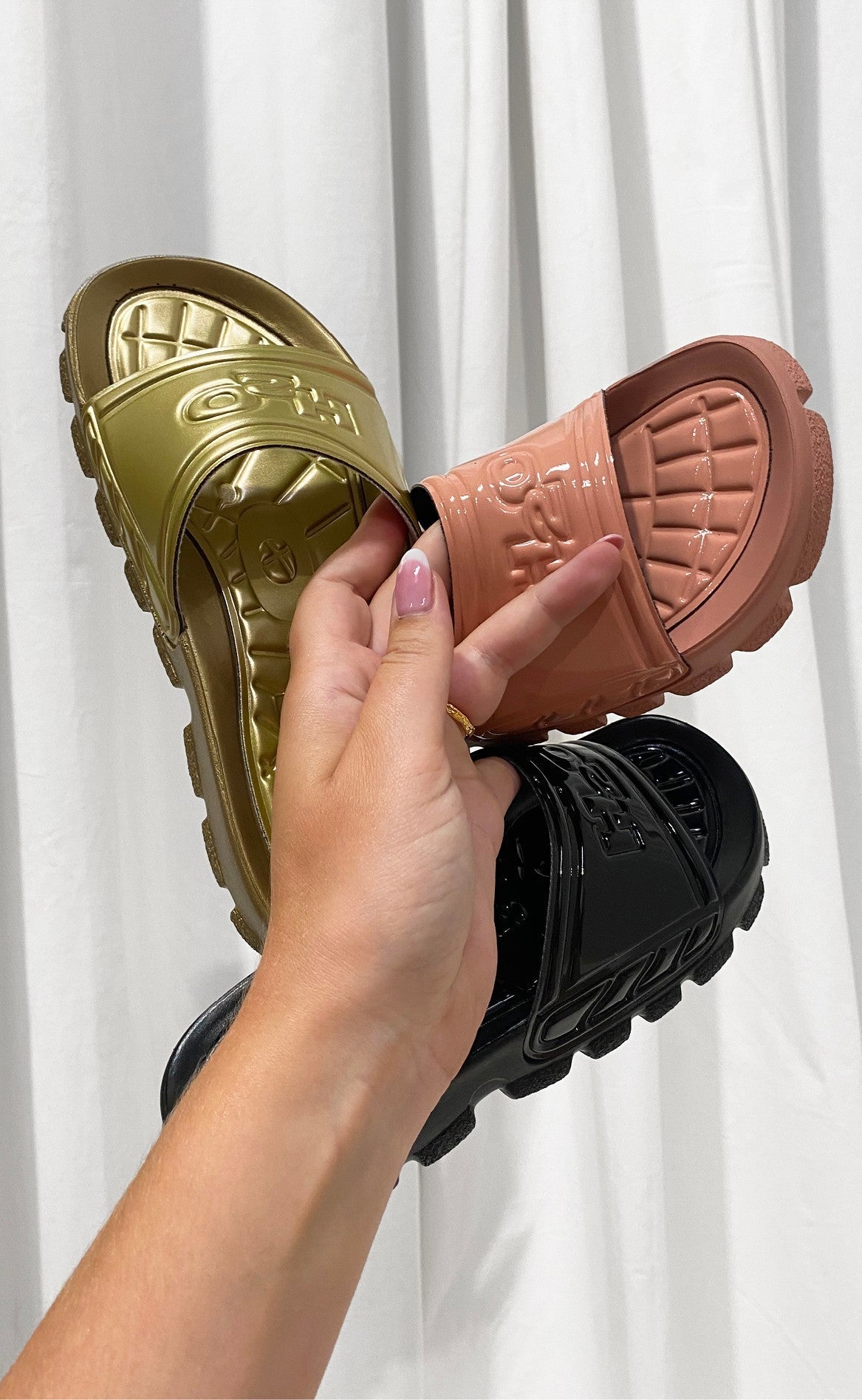H2O Sandal - Trek Lacquer - Dusty Rose
