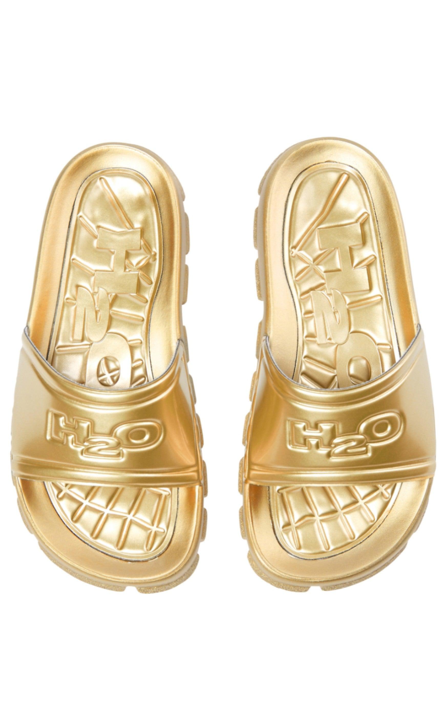 H2O Sandal - Trek Lacquer - Gold