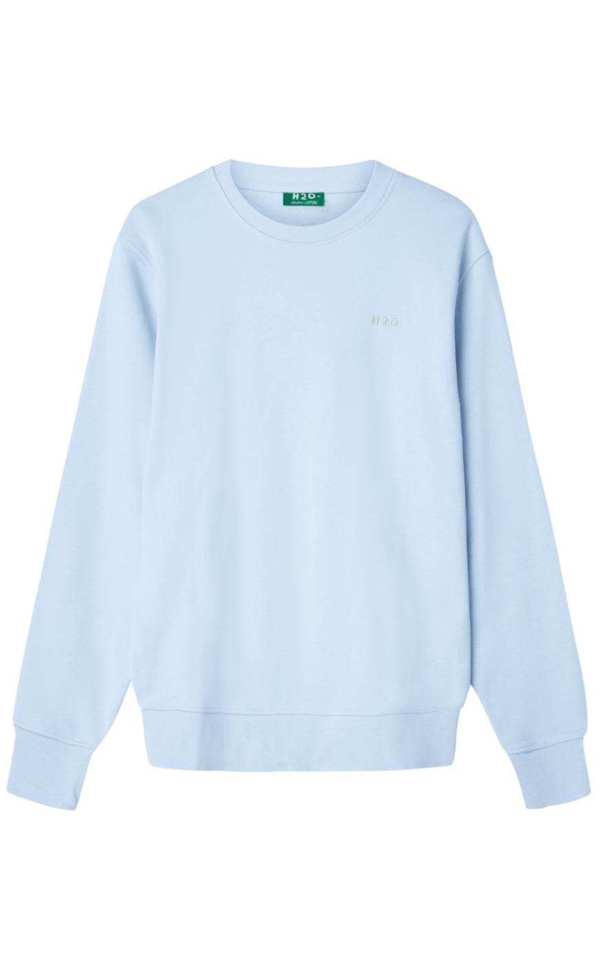 H2O Sweatshirt - Happy Organic - Ice Blue