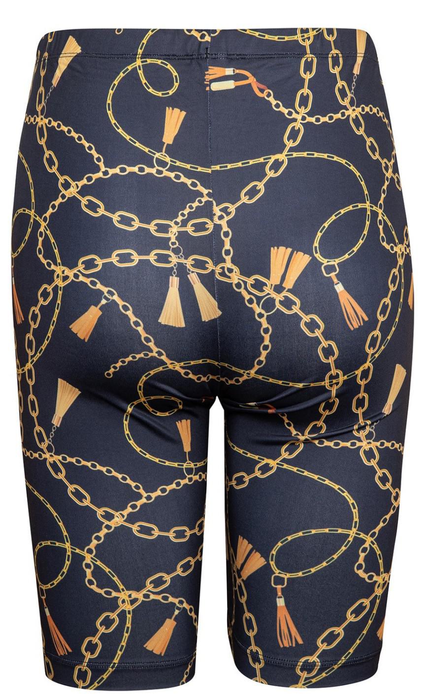 HYPE THE DETAIL BIKER SHORTS BLACK PRINT