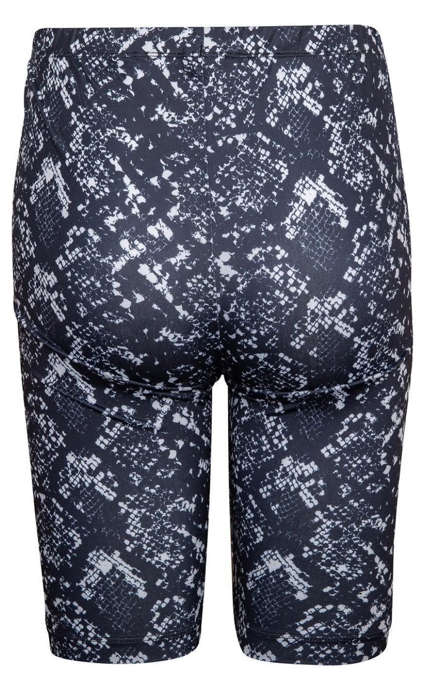 HYPE THE DETAIL BIKER SHORTS BLACK SNAKE