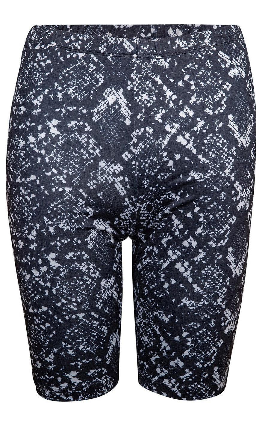 HYPE THE DETAIL BIKER SHORTS BLACK SNAKE