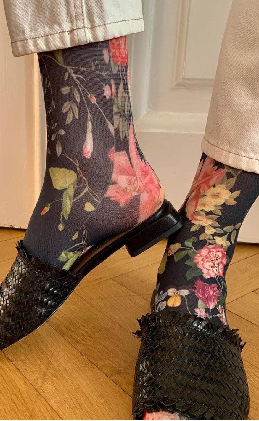 HYPE THE DETAIL TIGHTS FLORAL PRINT 60 DENIER