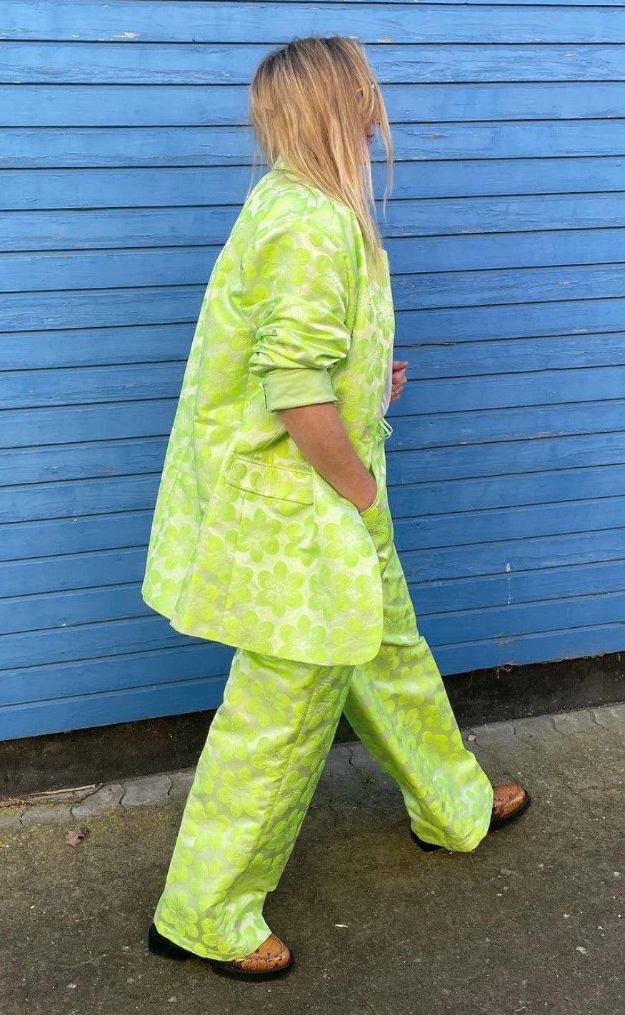 Hunkøn Blazer - Naomi - Lime