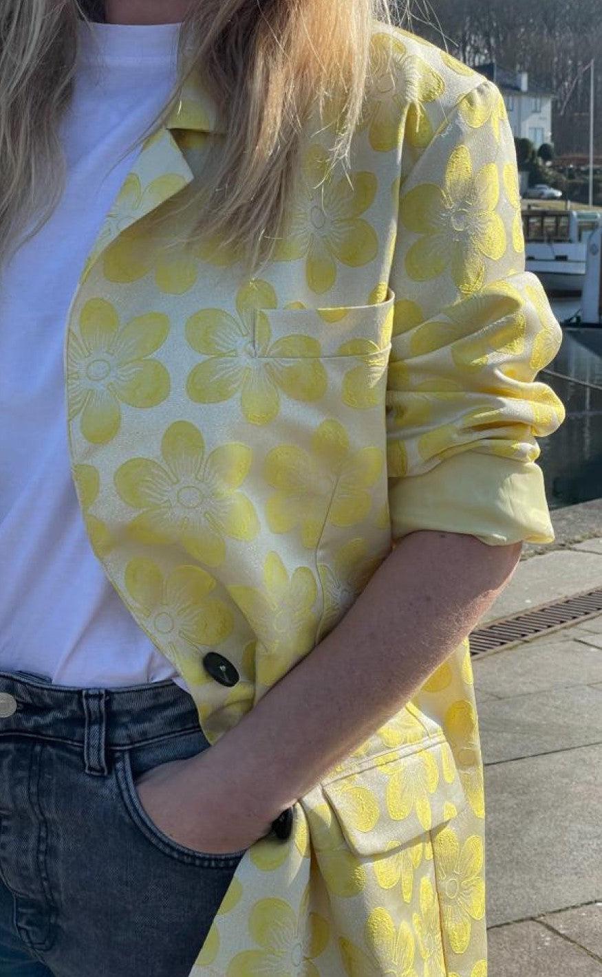 Hunkøn Blazer - Naomi - Yellow