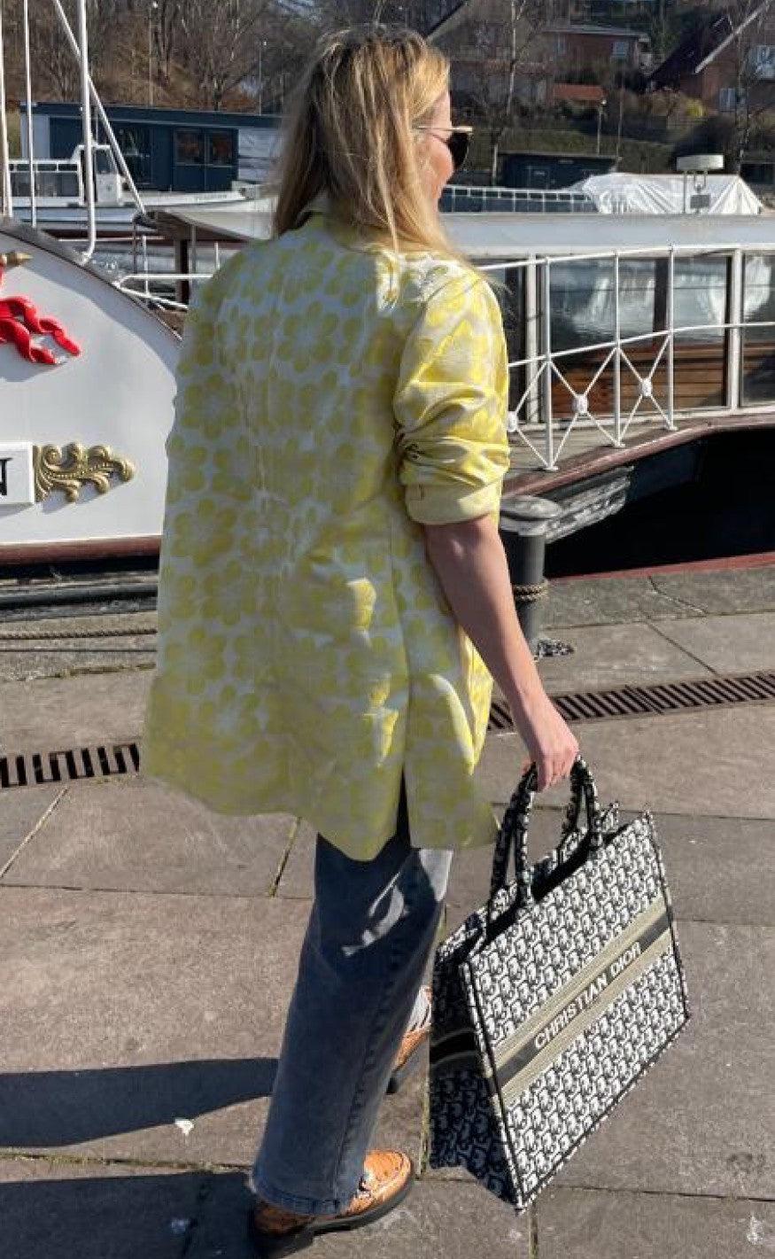 Hunkøn Blazer - Naomi - Yellow