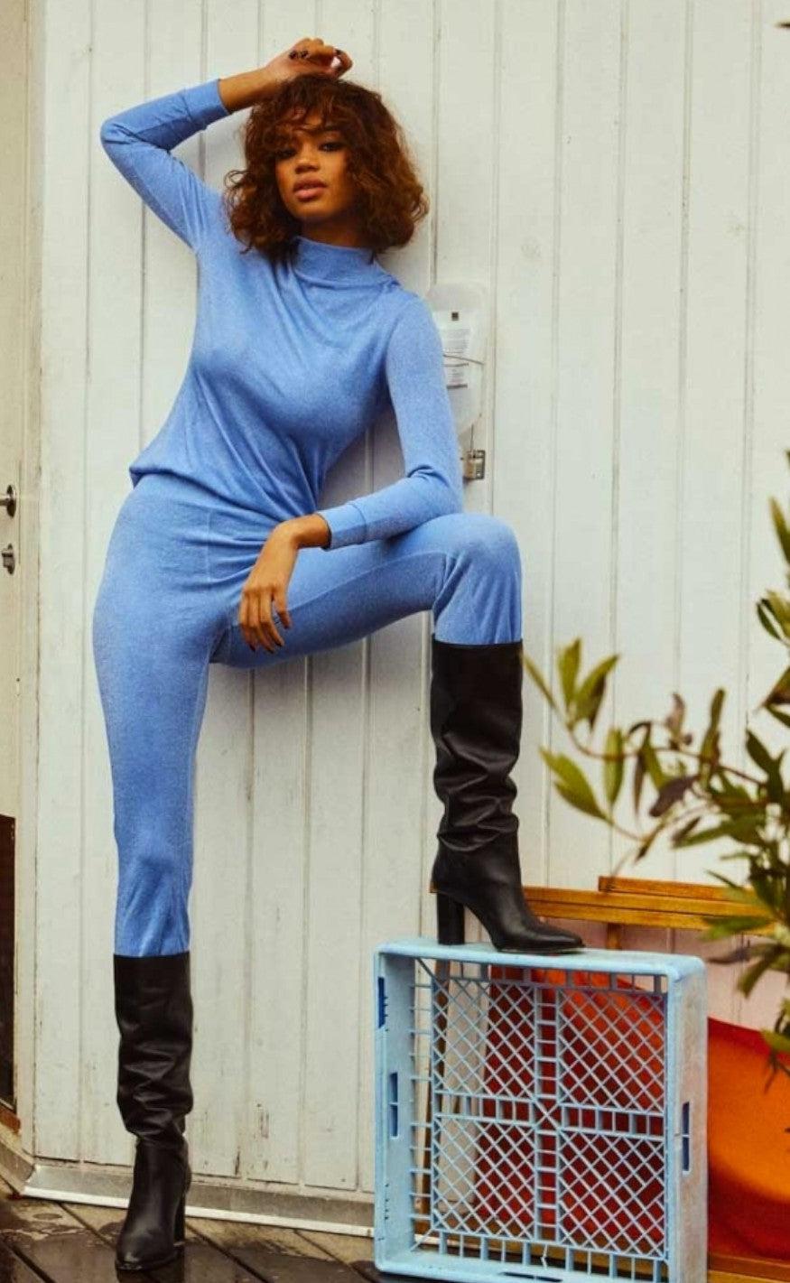 Hunkøn Bukser - Catrina - Light Blue