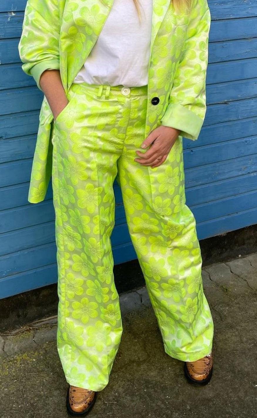 Hunkøn Bukser - Naomi - Lime