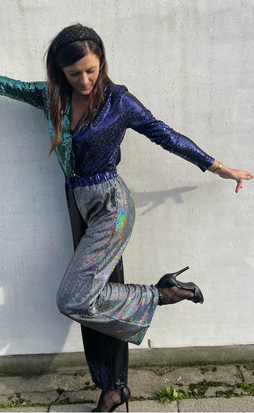 Hunkøn Jumpsuit - Anette - Mixed Sequins