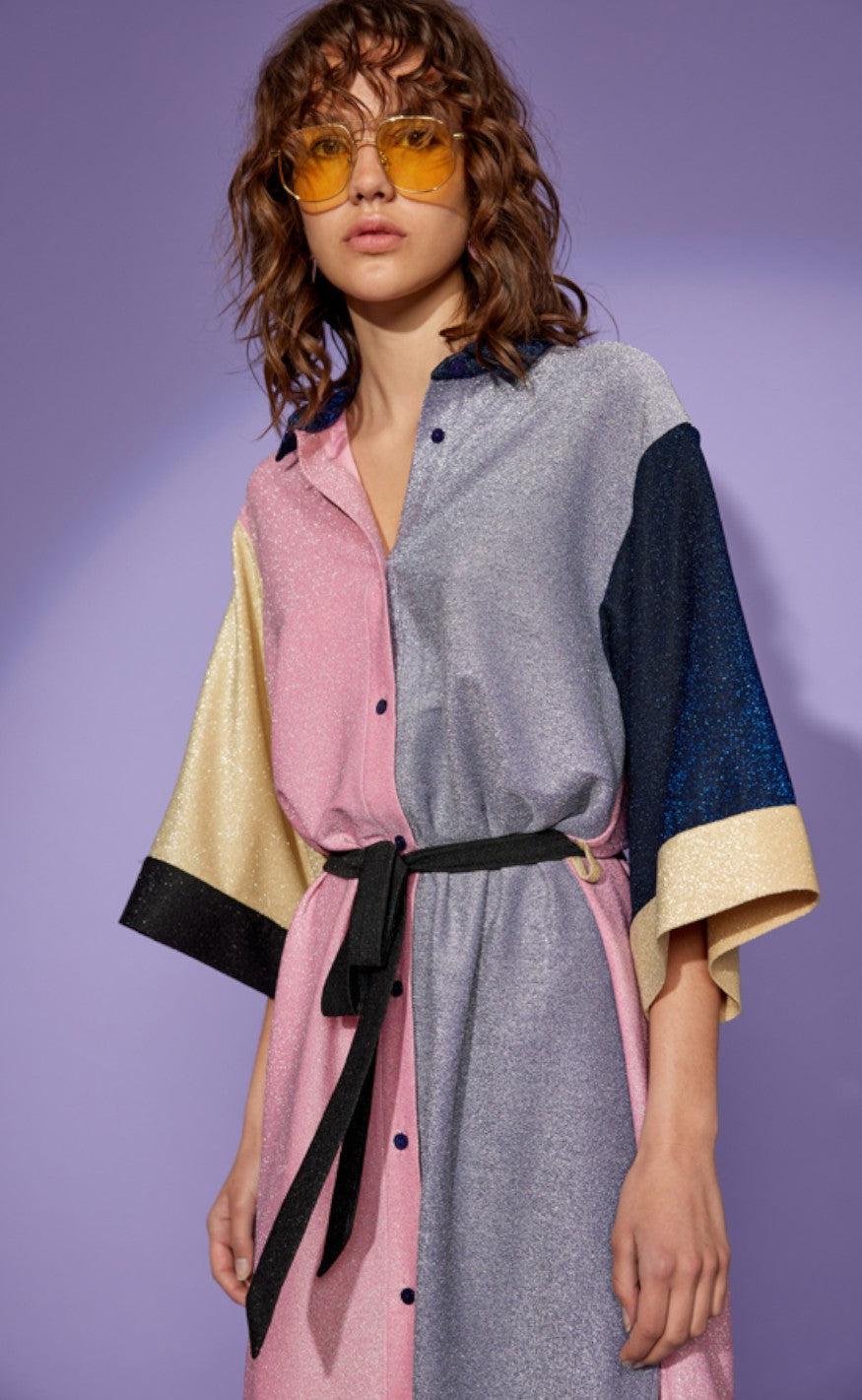 Hunkøn Kimono - Keyla - Mixed Glitter