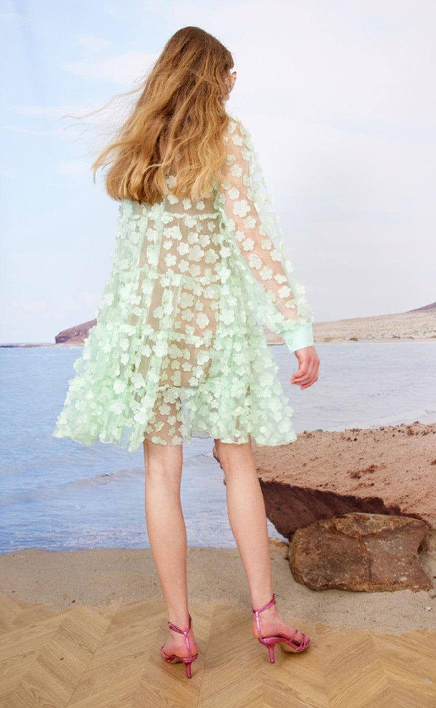 Hunkøn Kjole - Florentina Layer - Mint