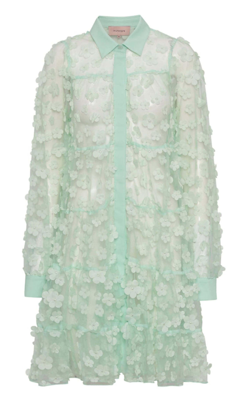 Hunkøn Kjole - Florentina Layer - Mint