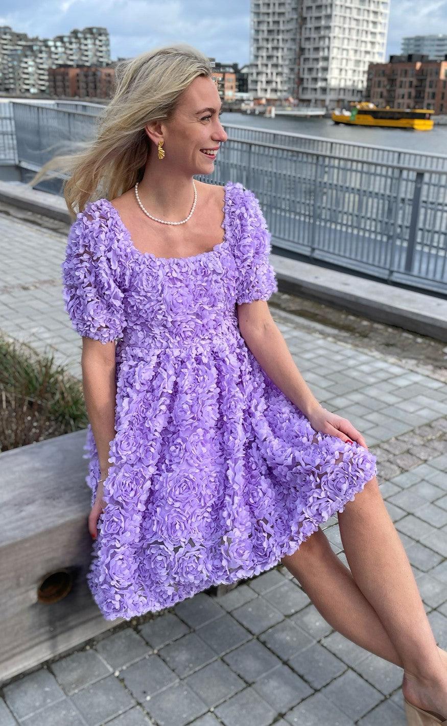 Hunkøn Kjole - Leia Dress - Lavender