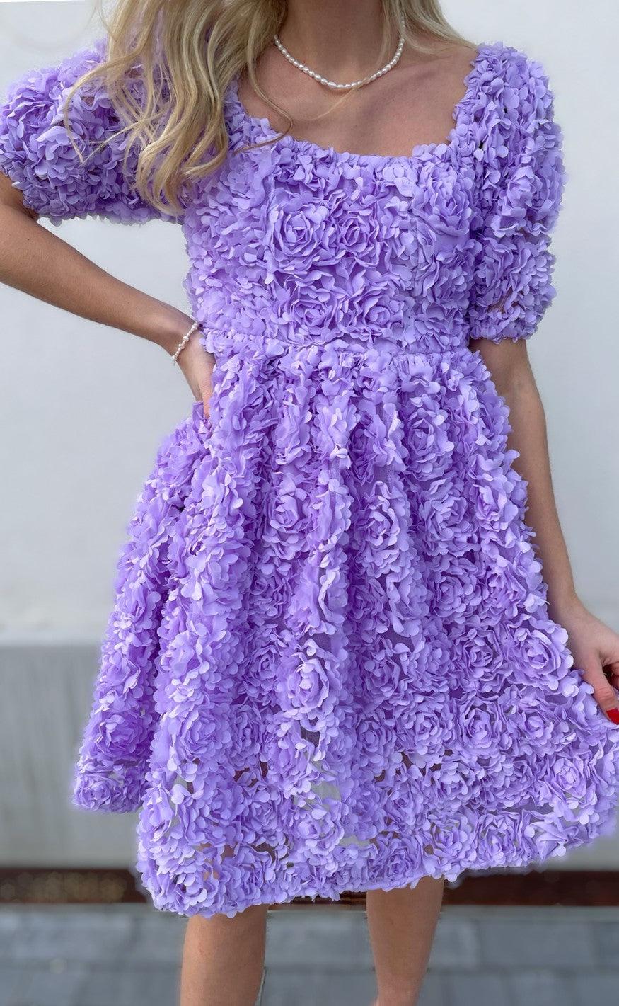 Hunkøn Kjole - Leia Dress - Lavender