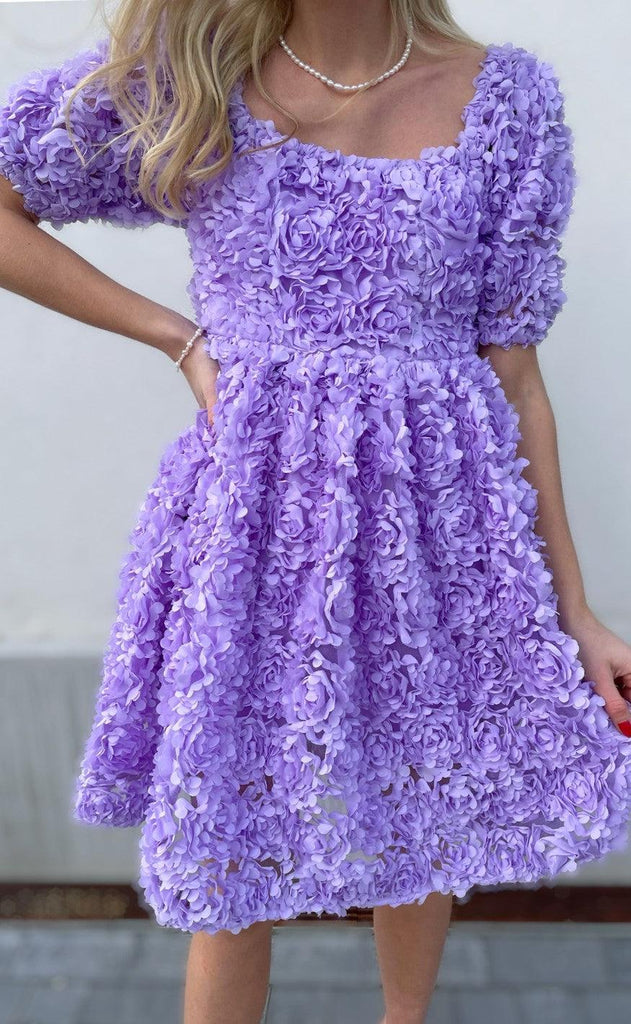 Hunkøn Kjole - Leia Dress - Lavender