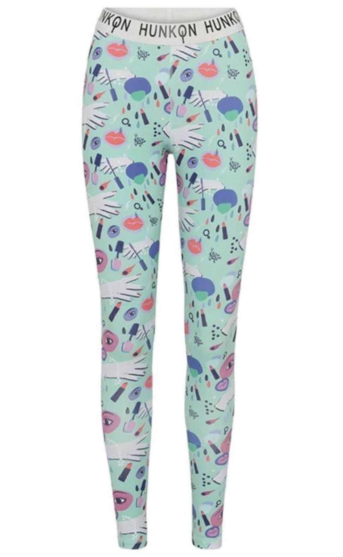Hunkøn Leggings - Gabbi yoga - Girly Art Print