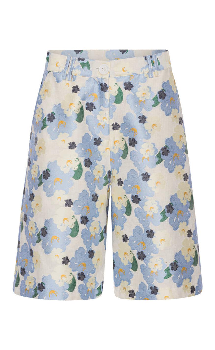 Hunkøn Shorts - Vivi - Blue Floral