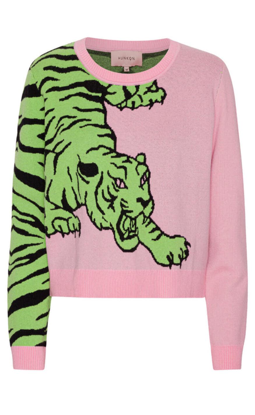 Hunkøn Sweater - Alberte - Pink
