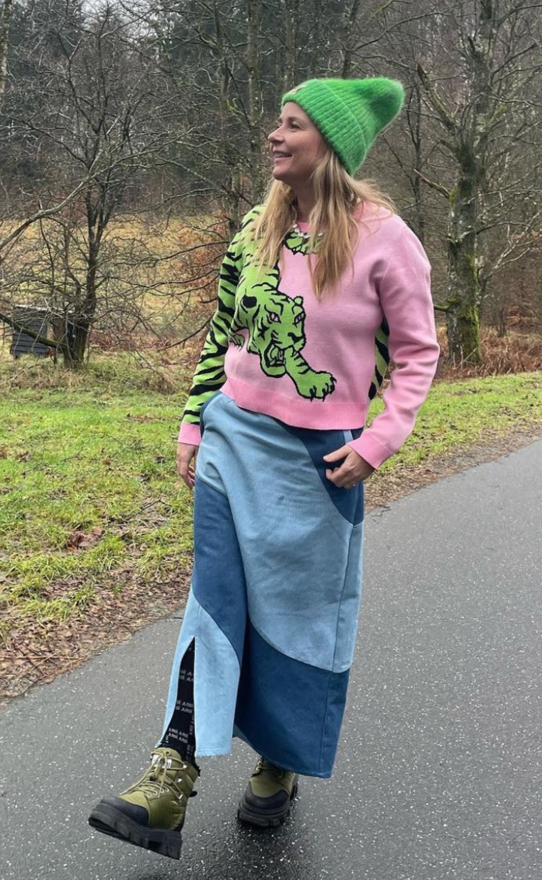 Hunkøn Sweater - Alberte - Pink