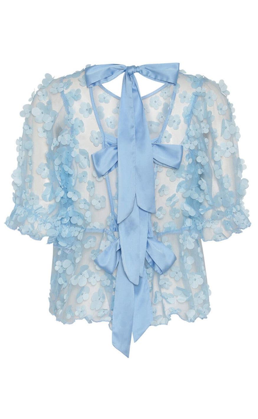 Hunkøn Top - Florentina - Light Blue