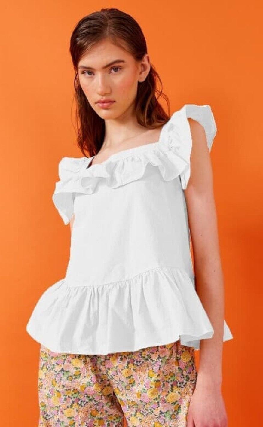Hunkøn Top - Holly - White