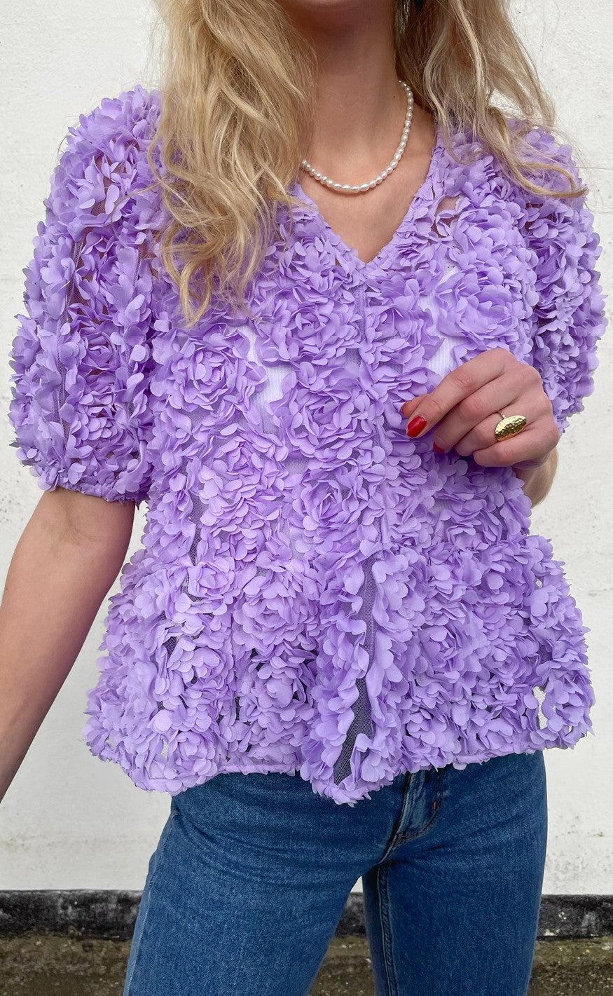 Hunkøn Top - Leia - Lavender