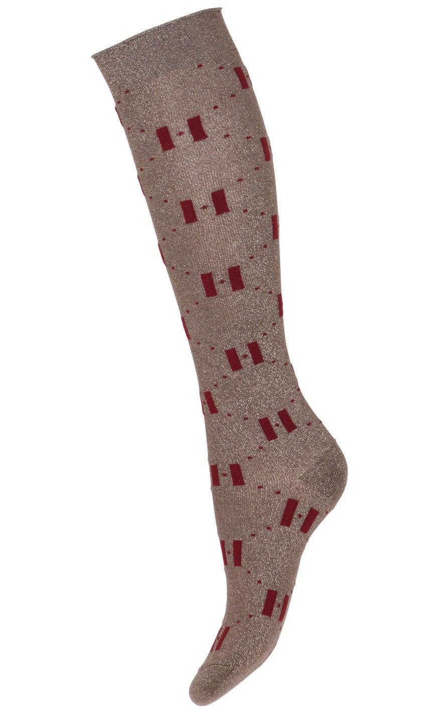 Hype The Detail Strømper - Fashion Kneehigh - Glitter