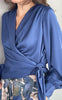 Karmamia Copenhagen Bluse - Ines - Midnight Blue
