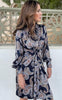 Karmamia Copenhagen Kjole - Mila - Blue Grand Paisley
